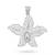 925 sterling silver orchid grace filigree pendant for women