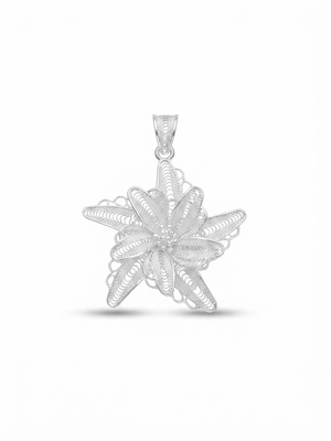 925 sterling silver celestial bloom filigree pendant for women 2