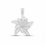 925 sterling silver celestial bloom filigree pendant for women