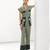 Sacramento green embroidered buttersoft linen jacket co ord set