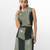Sacramento green embroidered buttersoft linen co ord set