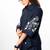 Azure blue embroidered buttersoft linen jacket co ord set