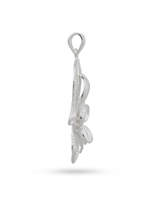 925 sterling silver magnolia filigree pendant for women 2
