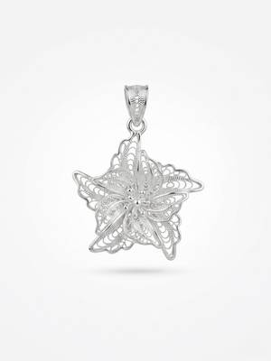 925 sterling silver twilight star filigree pendant for women 1