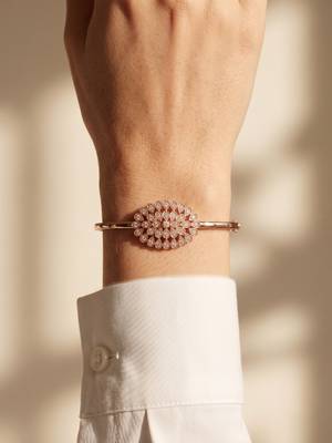 92.5 sterling silver radiant blossom bracelet for women 1