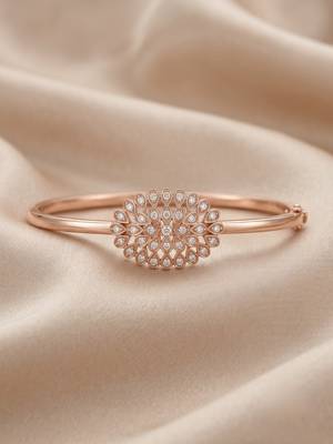 92.5 sterling silver radiant blossom bracelet for women 2