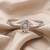 92.5 sterling silver crystal infinity oval bracelet for women