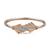 92.5 sterling silver art deco radiance open cuff bracelet for women