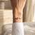 92.5 sterling silver infinity wave diamond bracelet for women