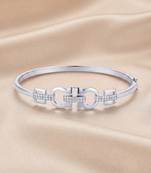 925 silver celeste link sparkle bracelet for women