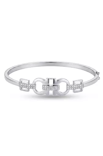 925 silver celeste link sparkle bracelet for women