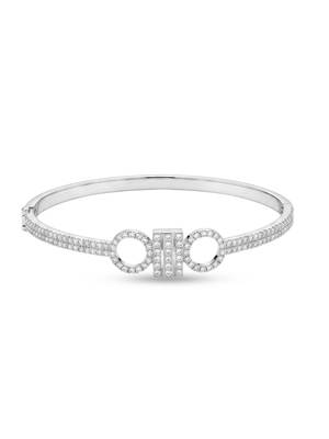 925 silver infinity circle bangle bracelet for women 4