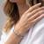 925 silver evil eye protection bracelet for women