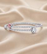 925 silver scarlet charm wrap bracelet for women