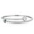 925 silver emerald charm wrap bracelet for women