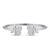 925 silver butterfly love cuff bracelet for women