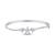 925 silver floral bloom bracelet for women