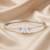 925 silver floral bloom bracelet for women