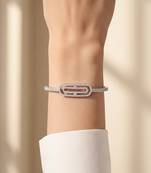 925 silver modern loop luxe bracelet for women