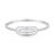 925 silver modern loop luxe bracelet for women