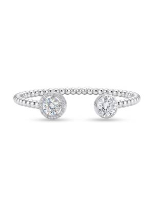 925 silver celeste twin spark open bracelet for women 4
