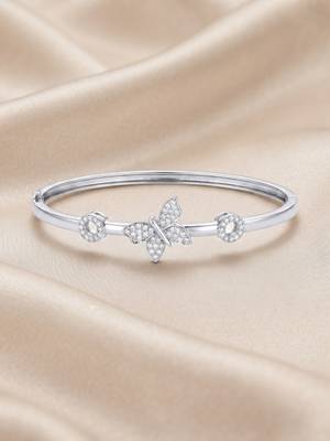 925 silver flutter grace butterfly bracelet for women 1