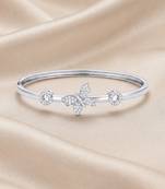 925 silver flutter grace butterfly bracelet for women