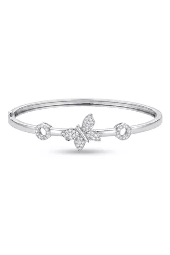 925 silver flutter grace butterfly bracelet for women