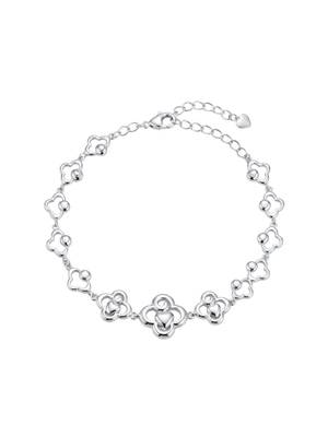 925 silver sparkling infinity bracelet for women 4