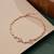 925 silver butterfly crystal bracelet for women