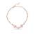 925 silver butterfly crystal bracelet for women