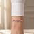 925 silver elegant crystal link rose gold bracelet for women