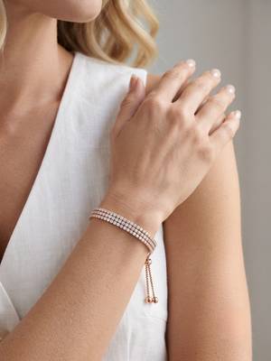 925 silver roselle radiance bracelet for women 2