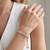 925 silver roselle radiance bracelet for women