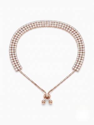 925 silver roselle radiance bracelet for women 4