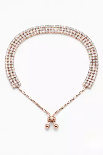 925 silver roselle radiance bracelet for women