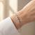 925 silver elowen heartline bracelet for women
