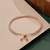 925 silver aurevia crystal row bracelet for women