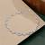 925 silver rosalie heart whisper bracelet for women