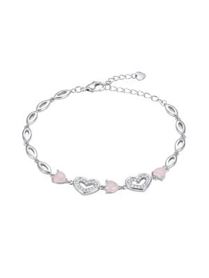 925 silver rosalie heart whisper bracelet for women 3