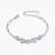 925 silver azure heartbeam bracelet for women