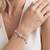 925 silver blushvine crystal bracelet for women