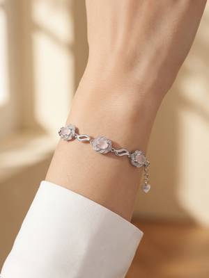925 silver blushvine crystal bracelet for women 3