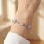 925 silver blushvine crystal bracelet for women
