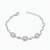 925 silver blushvine crystal bracelet for women
