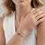 925 silver midnight halo evil eye bracelet for women