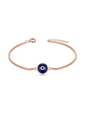 925 silver midnight halo evil eye bracelet for women 4