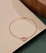 925 silver bowlight belle bracelet for women