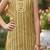 Golden and multi printed cotton festive wear kurta set