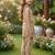 Brown and white printed cotton festive wear kurta set